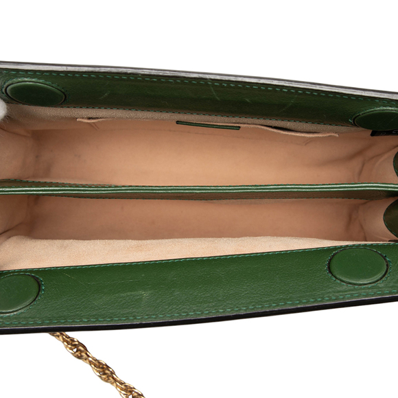 Pre-Loved Gucci Small Suede Ophidia Chain Crossbody - Picture 4 of 7